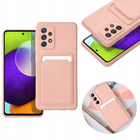 Plecki CardCase do Samsung Galaxy A35 różowy