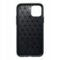 Plecki / Etui / Futerał CARBON do Samsung Galaxy A17 czarny