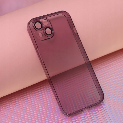 Plecki Futerał Ze szklanymi soczewkami do Samsung Galaxy A15 fioletowy