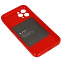 Plecki Mercury Jelly do Samsung Galaxy S22 Plus czerwony