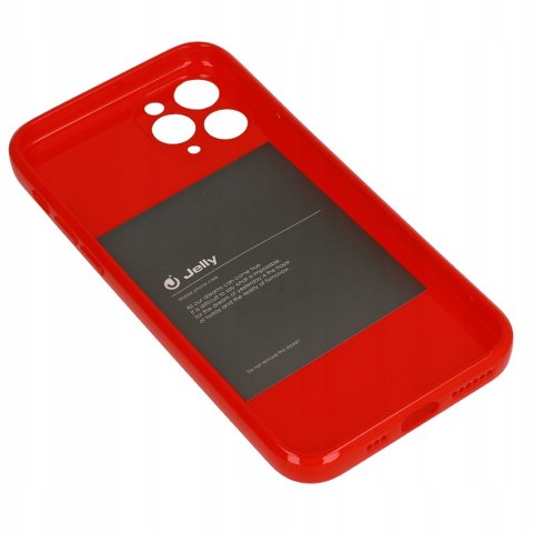 Plecki Mercury Jelly do Samsung Galaxy S22 Plus czerwony