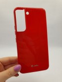 Plecki Mercury Jelly do Samsung Galaxy S22 czerwony
