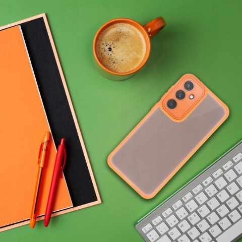 Plecki Variete do Samsung Galaxy S23 FE pomarańczowy