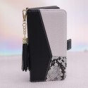 Etui z klapką Charms do Oppo A16, A16s, A54s czarno-biały