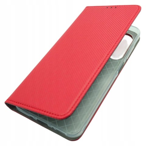 Etui z klapką FLIP MAGNET do SAMSUNG A17 CZERWONY POKROWIEC KSIĄŻKA