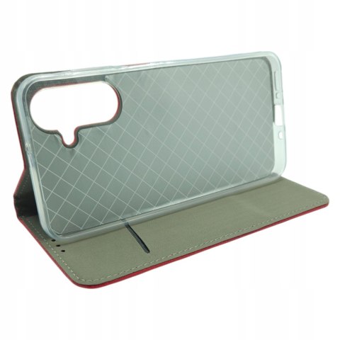 Etui z klapką FLIP MAGNET do SAMSUNG A17 CZERWONY POKROWIEC KSIĄŻKA