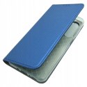 Etui z klapką FLIP MAGNET do SAMSUNG A17 GRANATOWY POKROWIEC KSIĄŻKA
