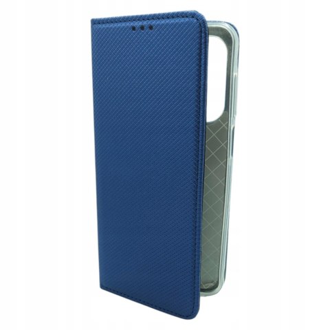 Etui z klapką FLIP MAGNET do SAMSUNG A17 GRANATOWY POKROWIEC KSIĄŻKA