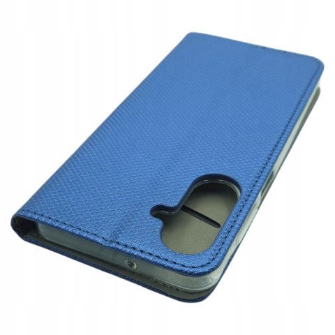 Etui z klapką FLIP MAGNET do SAMSUNG A17 GRANATOWY POKROWIEC KSIĄŻKA