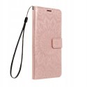 Etui z klapką Forcell do Samsung Galaxy A12 różowy
