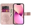 Etui z klapką Forcell do Samsung Galaxy A12 różowy