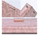 Etui z klapką Forcell do Samsung Galaxy A12 różowy
