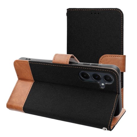 Etui z klapką Jeans do Samsung Galaxy A16 czarny
