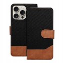 Etui z klapką Jeans do Samsung Galaxy A16 czarny
