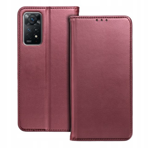 Etui z klapką / Kabura SMART MAGNETO do REALME 14x 5G burgundowe