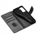 Etui z klapką Marva Futerał Z Kieszonkami do Motorola Moto G14 czarny