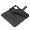 Etui z klapką Marva Futerał Z Kieszonkami do Motorola Moto G14 czarny