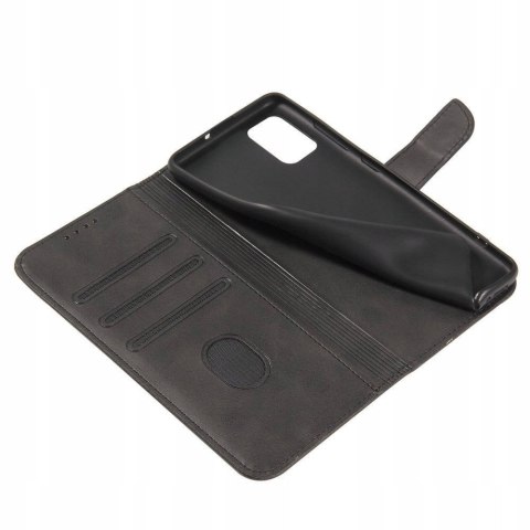 Etui z klapką Marva Futerał Z Kieszonkami do Motorola Moto G14 czarny