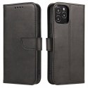 Etui z klapką Marva Futerał Z Kieszonkami do Motorola Moto G14 czarny