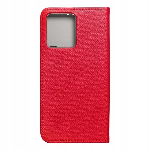 Etui z klapką Partner Tele do Motorola Edge 40 Neo czerwony
