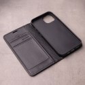 Etui z klapką Smart Caro Kabura Ze Wzorem do Motorola Moto E13 czarny