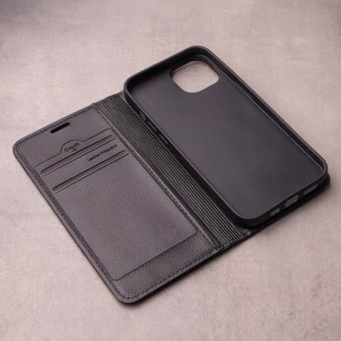 Etui z klapką Smart Caro Kabura Ze Wzorem do Motorola Moto E13 czarny