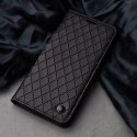 Etui z klapką Smart Caro Kabura Ze Wzorem do Motorola Moto E13 czarny
