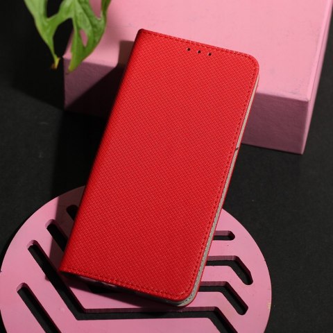 Etui z klapką Smart Case do Oppo A80 5G czerwony