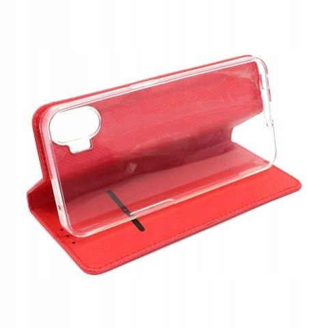Etui z klapką Smart Magnet do Nothing Phone 1 czerwony