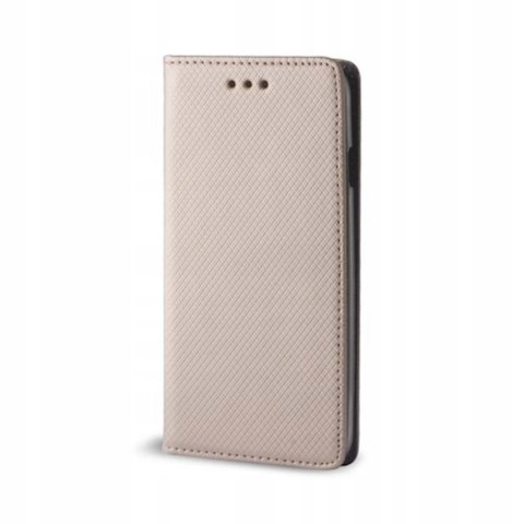 Etui z klapką Smart Magnet do Oppo A17 złoty