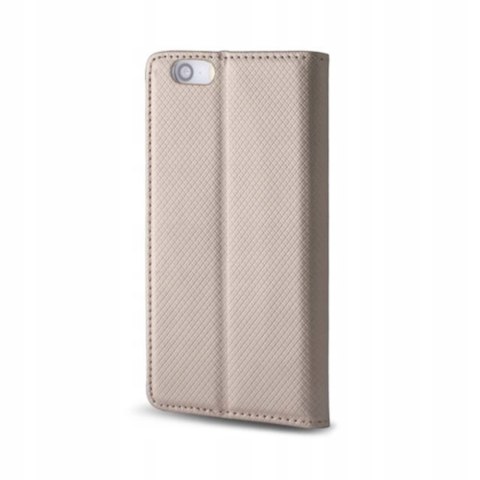 Etui z klapką Smart Magnet do Oppo A17 złoty