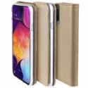 Etui z klapką Smart Magnet do Oppo A17 złoty