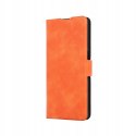 Etui z klapką Smart Mono do Oppo A17 pomarańczowy