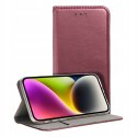 Etui z klapką SmartMagneto do realme 14 Pro+ czerwony