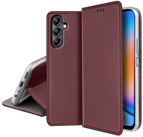 Etui z klapką SmartMagneto do realme 14 Pro+ czerwony