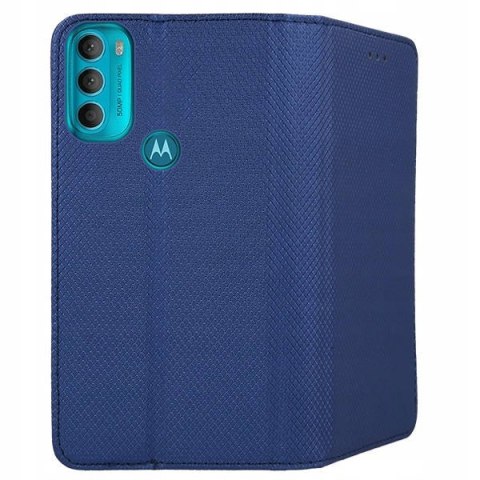 Etui z klapką TelForceOne do Motorola Moto G71 5G niebieski