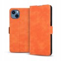 Etui z klapką do Motorola Moto G22/E32S OPANDO Etui z klapką pomarańczowy