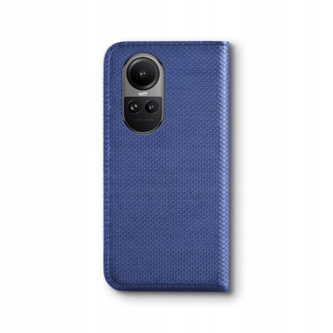 Etui z klapką do OPPO RENO 10 5G / 10 PRO 5G niebieski magnet case zamykane