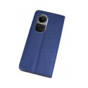 Etui z klapką do OPPO RENO 10 5G / 10 PRO 5G niebieski magnet case zamykane