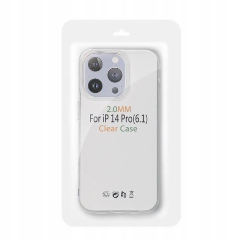 Futerał CLEAR CASE 2 mm do MOTOROLA G04 / G24 transparentny
