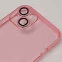 Plecki Futerał Ze szklanymi soczewkami do Samsung Galaxy A23 5G różowy