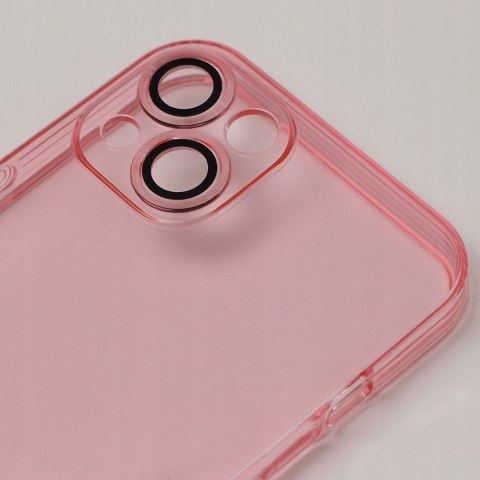 Plecki Futerał Ze szklanymi soczewkami do Samsung Galaxy A23 5G różowy