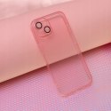 Plecki Futerał Ze szklanymi soczewkami do Samsung Galaxy A23 5G różowy