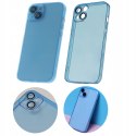 Plecki Futerał Ze szklanymi soczewkami do Samsung Galaxy A23 niebieski