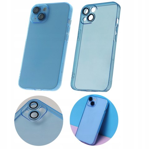 Plecki Futerał Ze szklanymi soczewkami do Samsung Galaxy A23 niebieski