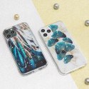 Plecki Gold Glam do Realme C11 2021 / C20 wielokolorowy rośliny liście