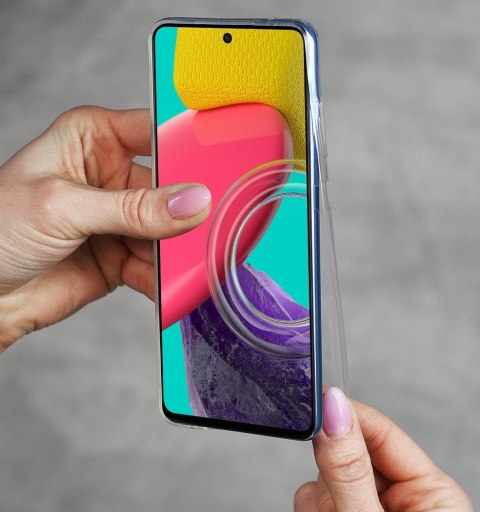 Plecki Ultra Slim 0,5mm do Samsung Galaxy M53 bezbarwny