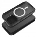 Etui z klapką Smart Mag do Apple iPhone 15 Plus czarny