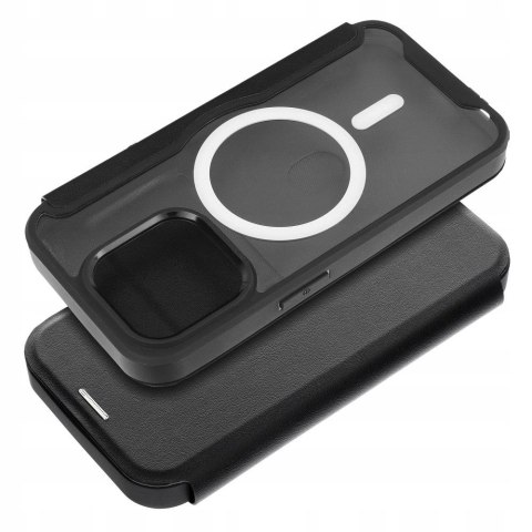 Etui z klapką Smart Mag do Apple iPhone 15 Plus czarny