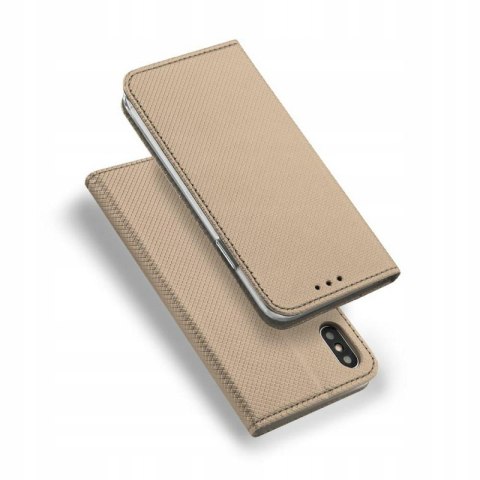 Etui z klapką SmartMagnet do Samsung Galaxy M14 złoty